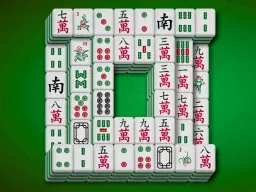 人気のある麻雀ソリティアのレイアウト ビッグホール のスクリーンショット。ブラウザでプレイ可能。
