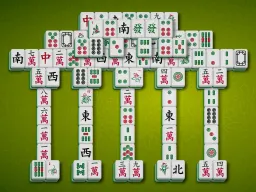 麻雀ゲーム パンテオン の画像。利用可能なレイアウトの1つを表示しており、すべてのプレイヤーレベルに適しています。